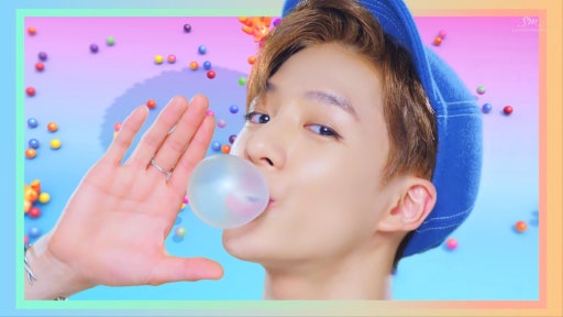 V Live Nct Dream Chewing Gum Music Video