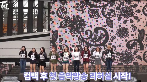 v live twice tv4 ep 02 tt comeback week