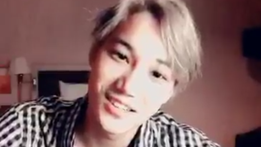 V LIVE - 안녕하세요 exo 카이입낟