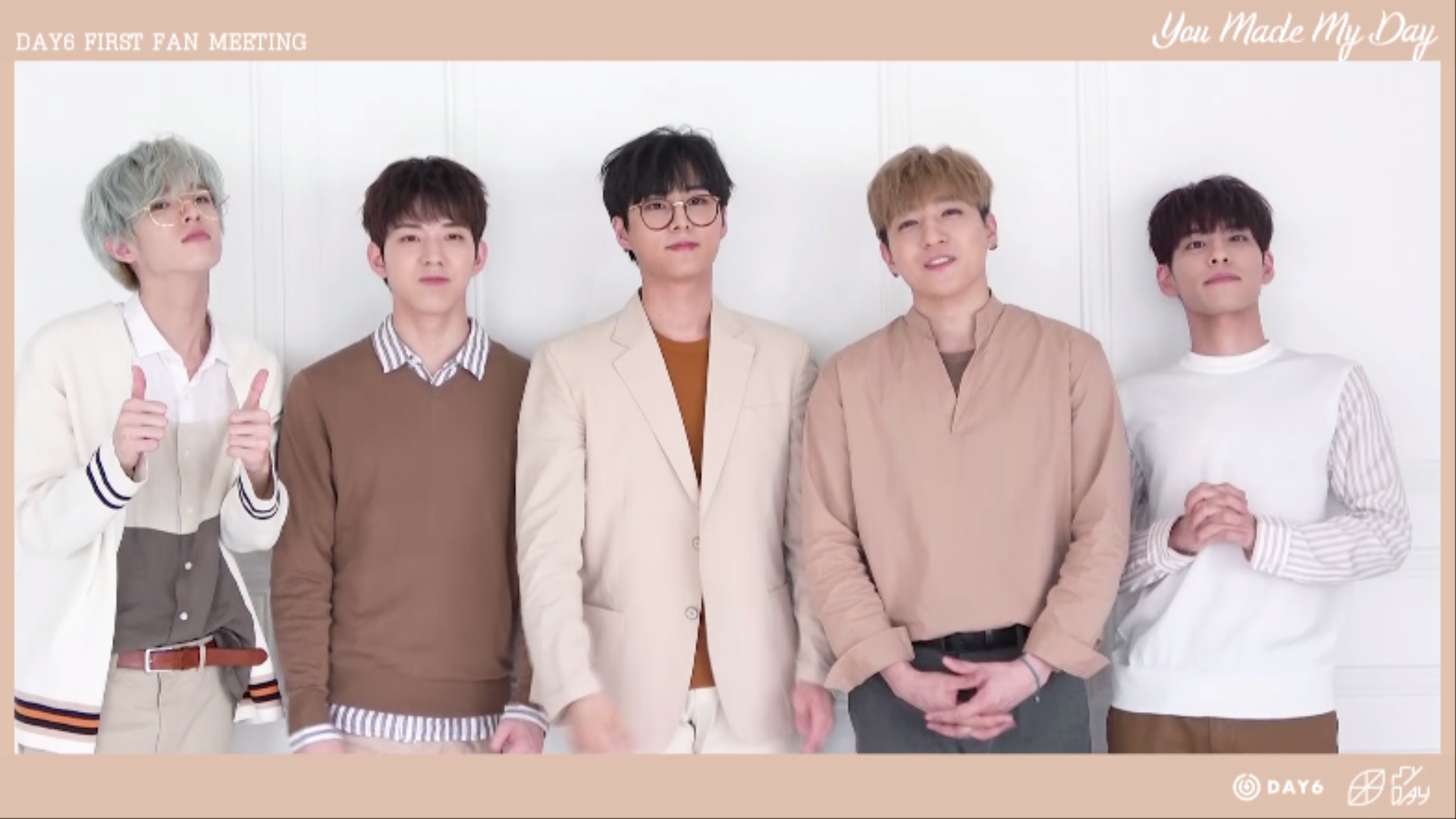thumbnail DAY6 FIRST FAN MEETING "You Made My Day" Invitation Video