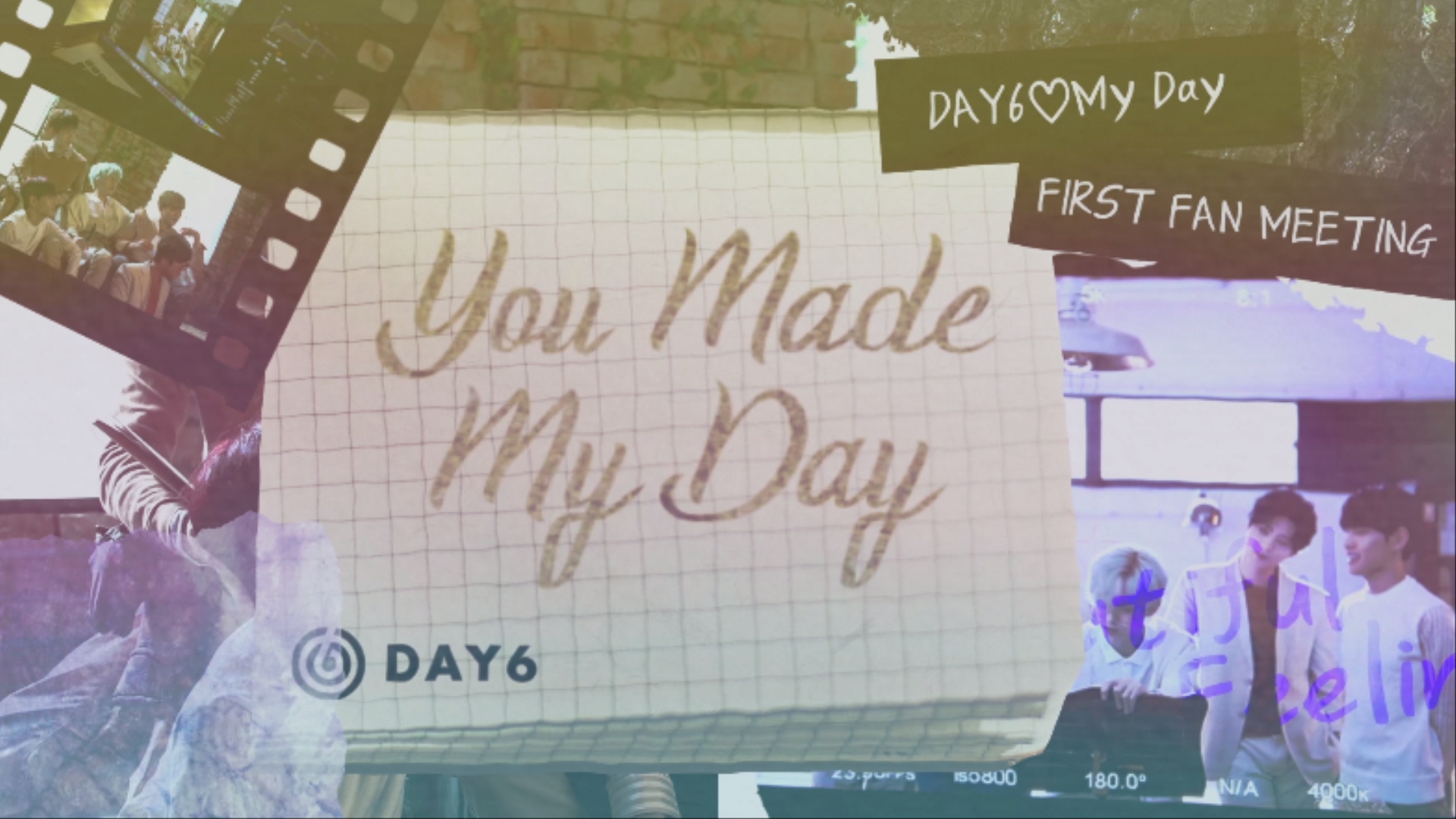 thumbnail DAY6(데이식스) FIRST FAN MEETING "You Made My Day" Making Film # 1