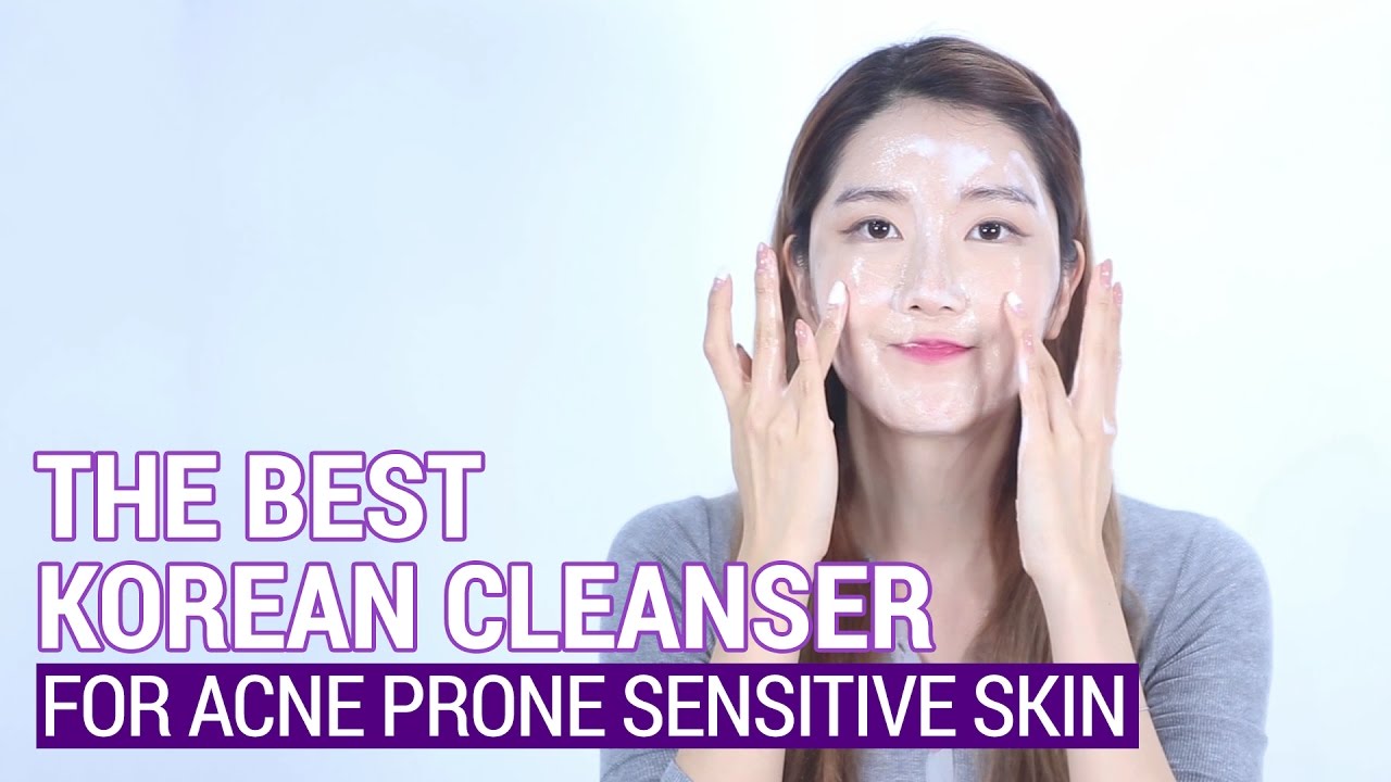 korean cleanser for sensitive skin