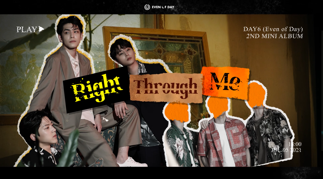 thumbnail DAY6 (Even of Day) <Right Through Me> Album Sampler